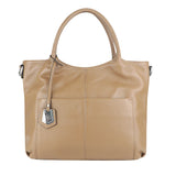 Royal Bagger Casual Top-Handle Bags, Genuine Leather Satchel Purse, Travel Handbag, Shoulder Crossbody Bag for Women 1803