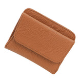 Royal Bagger Short Wallets for Women Genuine Cow Leather Portable Coin Purse Japanese Style Bifold Wallet Card Holder 1485